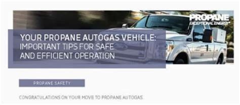 j-autogas|YOUR PROPANE AUTOGAS VEHICLE: Important tIps for .